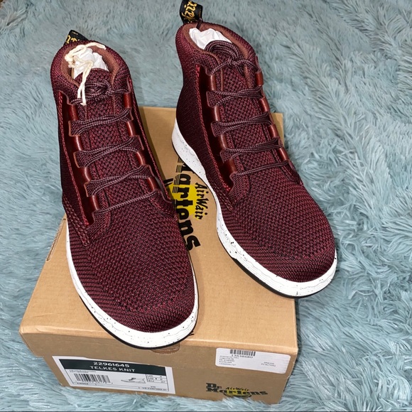 New Size 6 Dr. Martens Telkes Knit Sneaker Boots - Picture 2 of 6